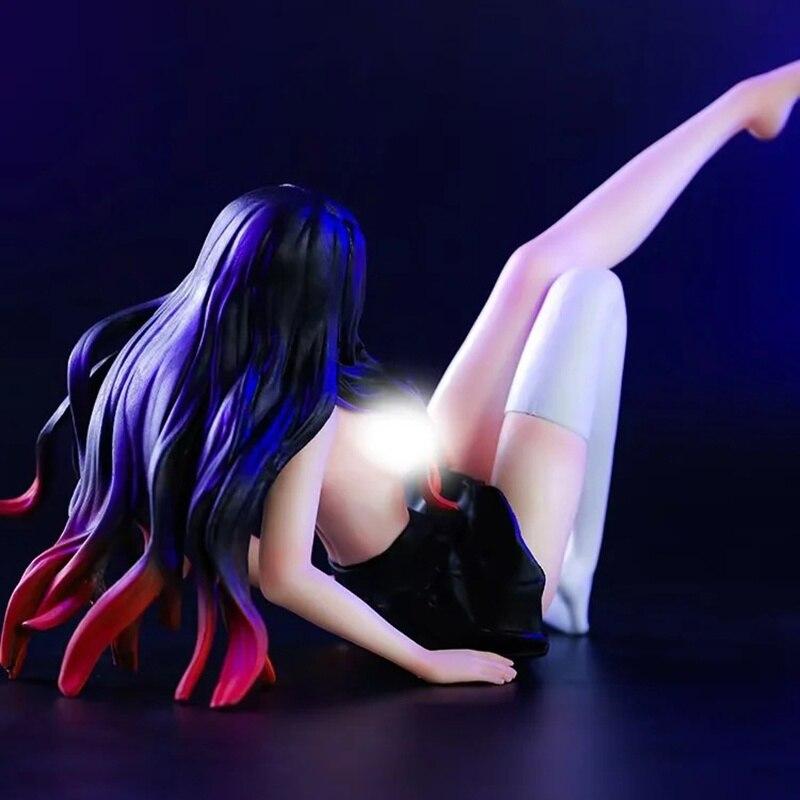 Demon Slayer Nezuko 15cm Sexy Figure Hentai Anime Action Figures Pvc Kimetsu No Yaiba Figurine Collection Doll Toy Model Gifts