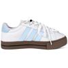 Adidas Daily 4.0 Milk Blue Cat Language Synthetic Leather Slip Resistant Abrasion Resistant Low top Skateboard Shoes JR0077(Team1664-)