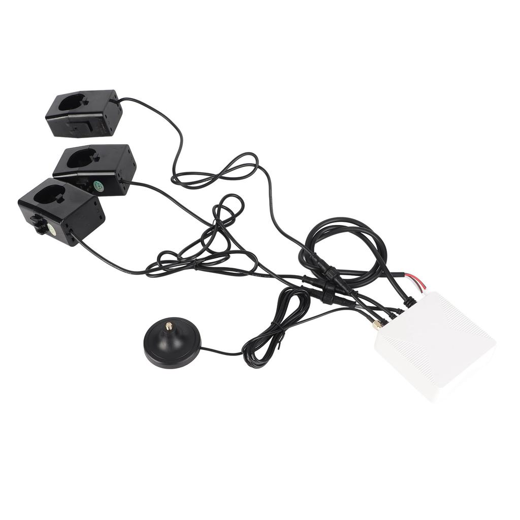 Трехфазный счетчик электроэнергии WiFi Мониторинг в реальном времени через приложение Умный монитор энергии с 3 датчиками тока 500А Уровня цепи 100-240В