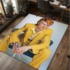 David Bowie Carpet Office Decorative Carpet For Living Room Bedroom Door Mat Floor Rug Computer Chair Area Rug perfect holiday gift