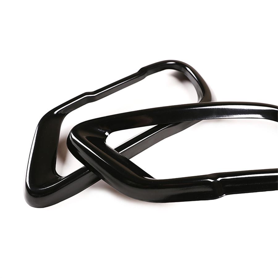 For BMW X5 G05 X7 G07 2019-21 Stainless Car Black Exhaust Pipe Cover Stickers only for M sports version