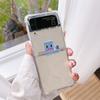 Роскошный чехол для Samsung Galaxy Z Flip 3 4 5G Funda Z Flip3, прозрачный ПК, жесткий противоударный чехол для телефона, чехол в виде ракушки, милый аниме-покемон
