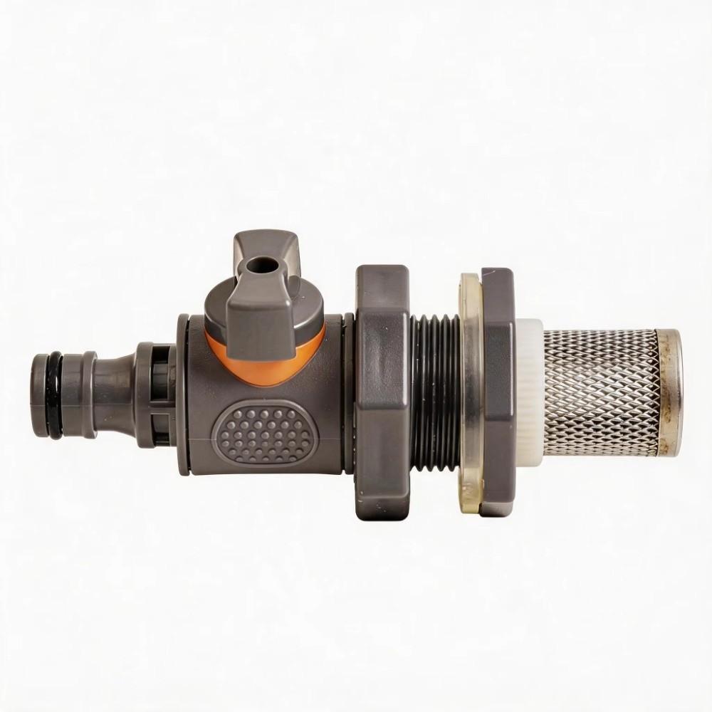 PVC IBC Water Tank Adapter Shut-Off Ball Valve Garden Water Connector  Water Barrel Adapter Kit