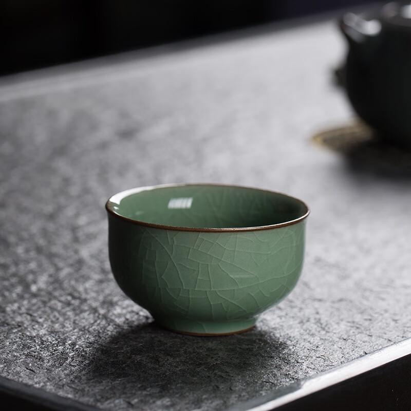 Diyao Celadon Ceramic Master Tea Cup