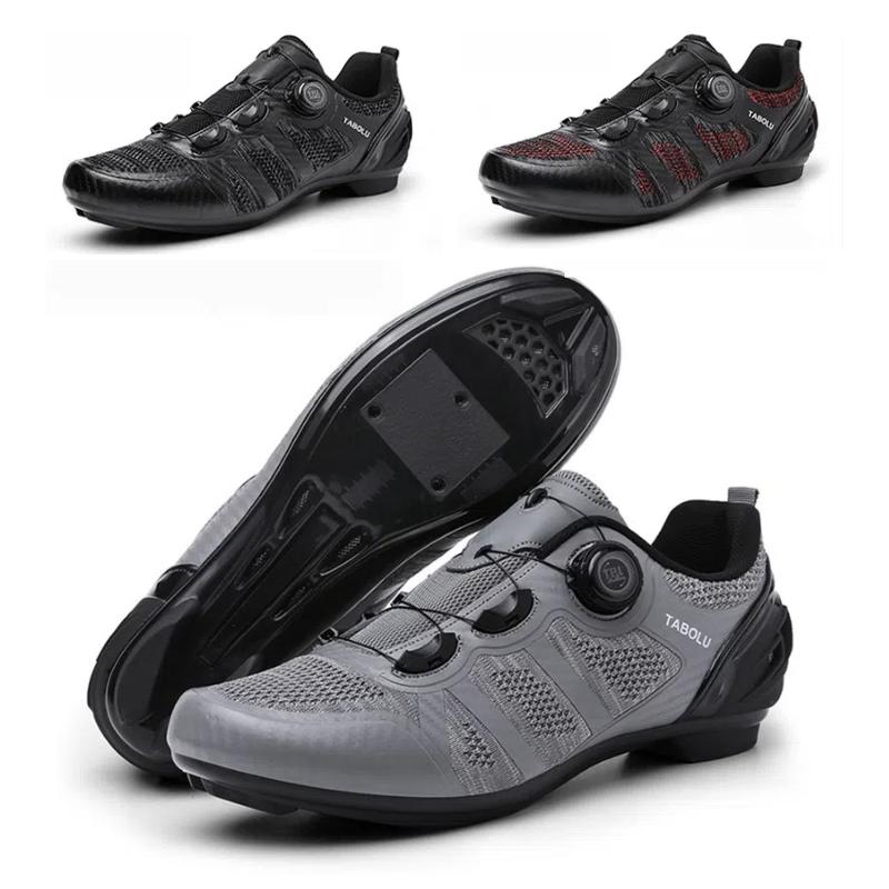 Cycling Shoes for Men & Women - BOA Closure System Breathable Mesh Anti-Slip Nylon Sole Lightweight for Outdoor Sports