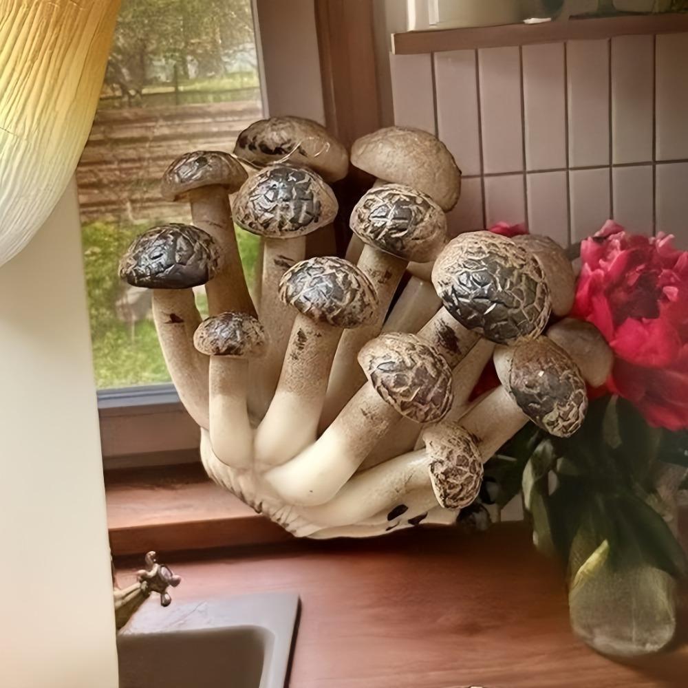 Simulated Mushroom Refrigerator Magnets 3D Fridge Decor Cute Magnetic Sticker  Home Decoration
