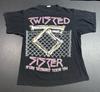 Футболка Twisted Sister 1984 Stay Hungry Tour Репринт AN51822 Унисекс Футболка
