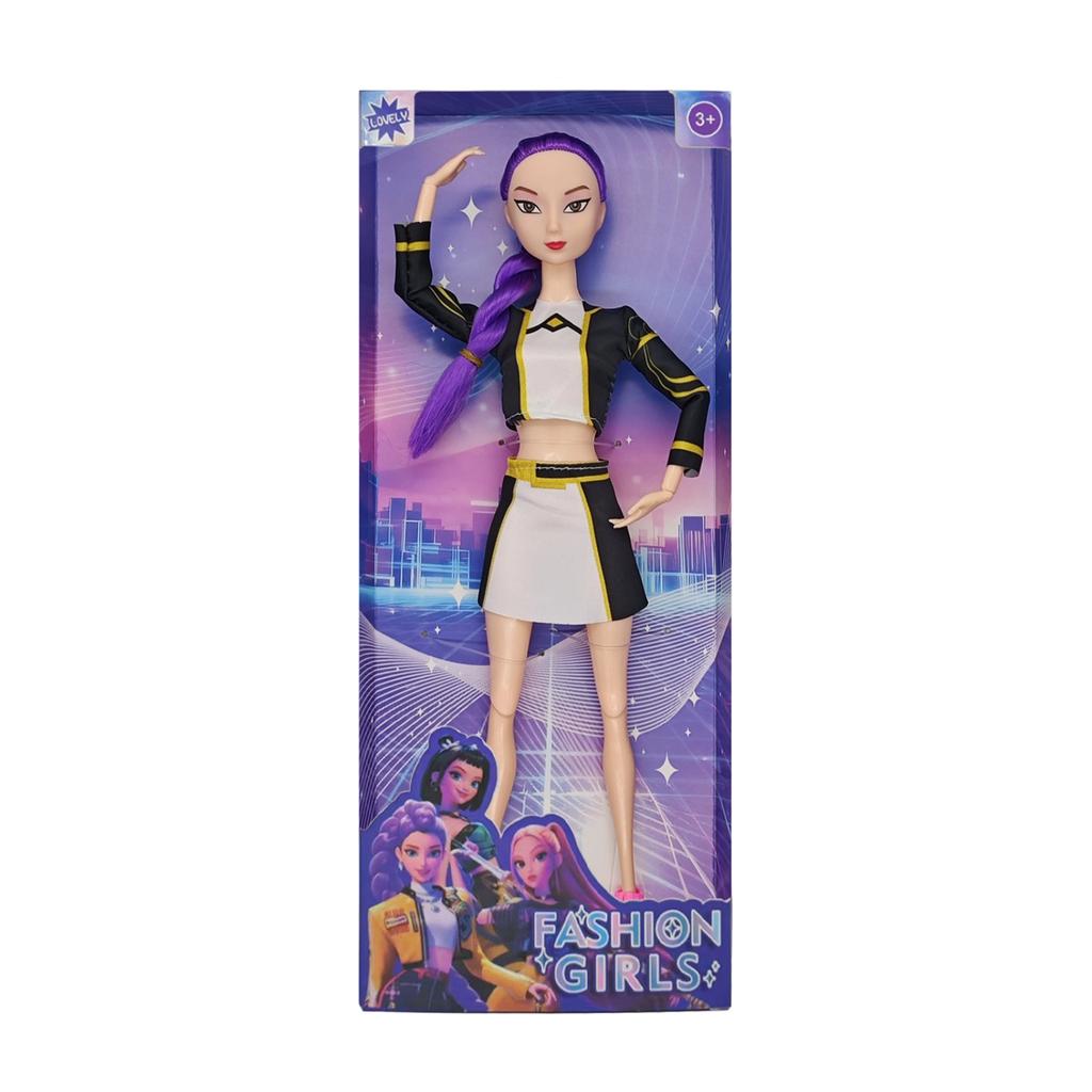 Коллекция модных пластиковых кукол с уникальными стильными нарядами и красочными прическами. Идеальный подарок для детей, чтобы и творить.