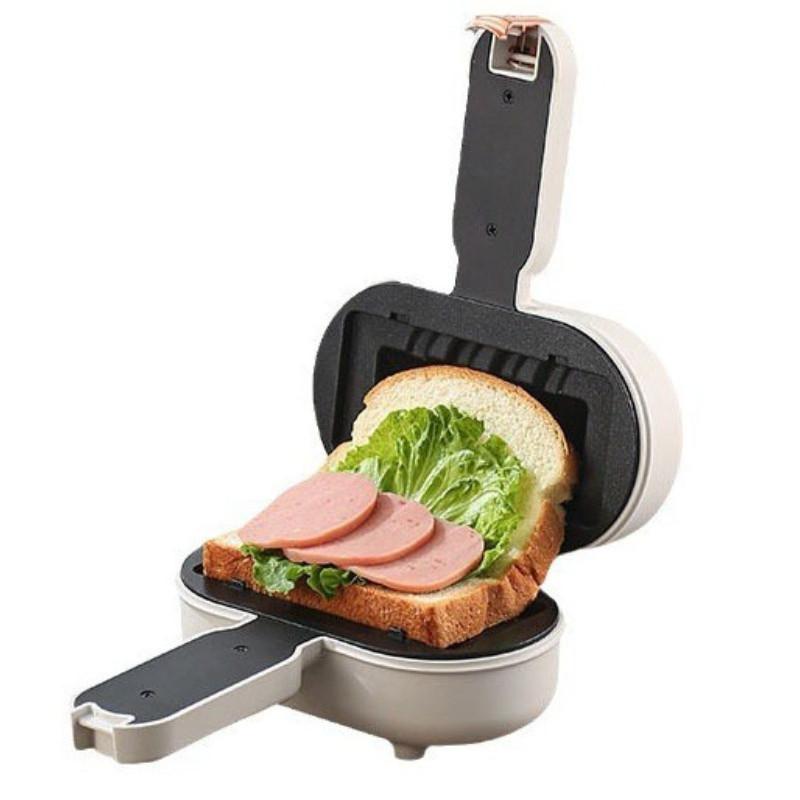 Домашняя мини-пресс-машина для сэндвичей, маленькая кухонная тостерница, машина для завтрака, многофункциональная вафельница