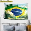 Custom Name Flag of Brazil Hanging Tapestry Background Tapestry for Bedroom Living Room Dorm,Home Party Wall Decoration,Fan Gifts