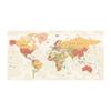 World Map Poster Canvas Painting Picture Print Cuadros Art Decoration Mural For Modern Home Living Room Wall Decor No Frame