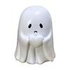 Halloween Ghost Decoration Cute Spooky Ghost Figurines Funny Ghost Ornaments Resin Indoor Home Decor for Shelf Tabletop