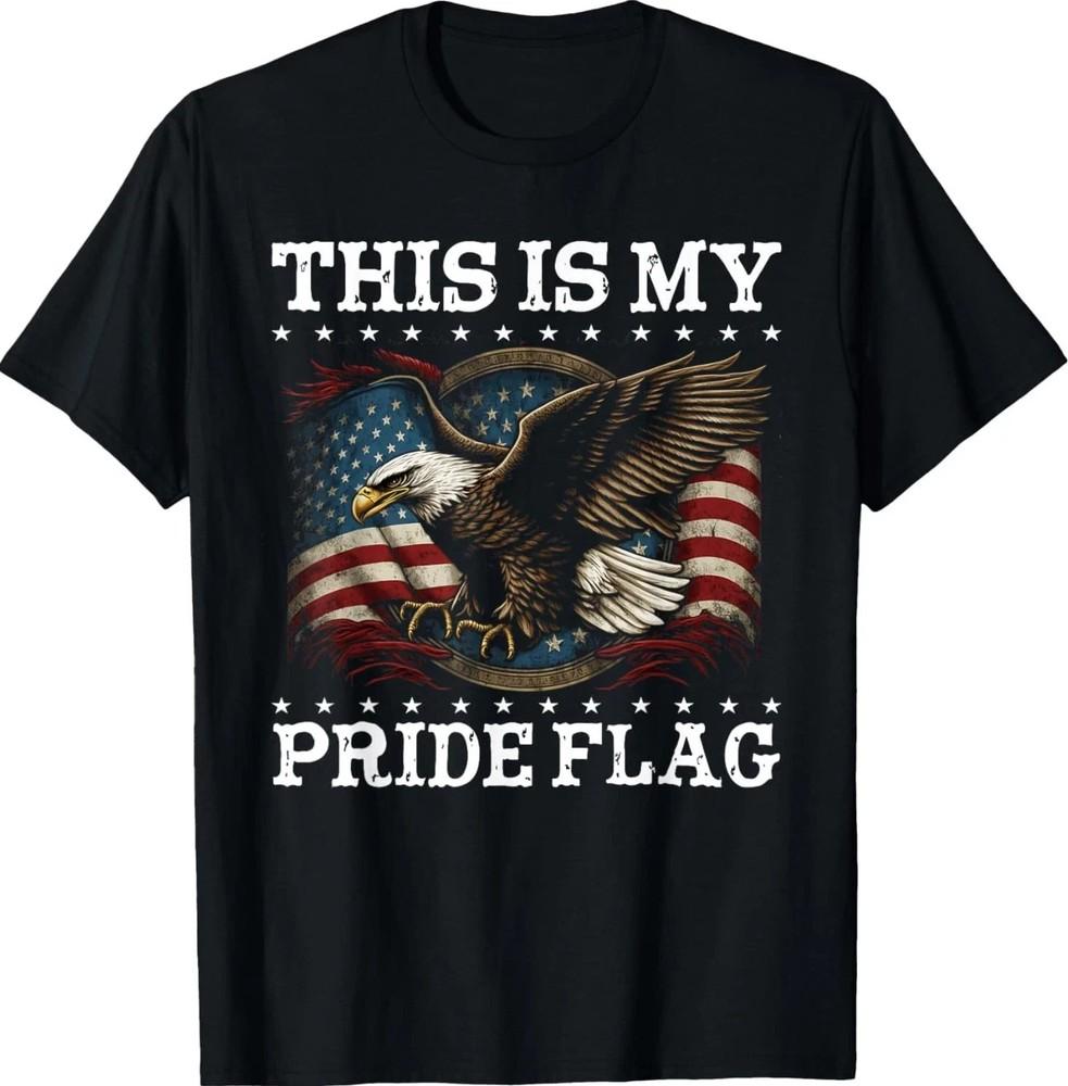 Это моя гордость Флаг США Американский 4 июля Патриотическая футболка