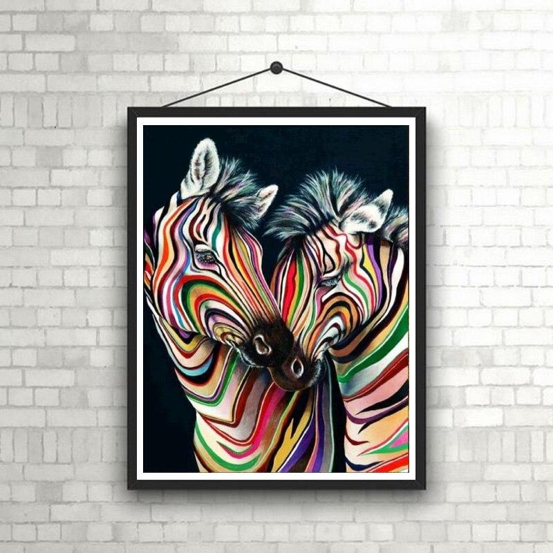 Horse DIY 5D Diamond Painting Full Round Drill Mosaic Animal Diamond Embroidery Cross Stitch Kits Home Decor
