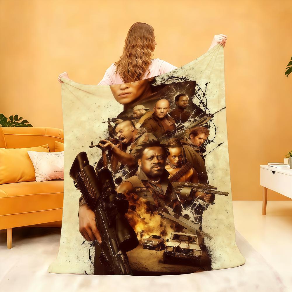 Плед H Hunting J Jessica S B BrokS Мягкий плед для дома, спальни, кровати, дивана, пикника, путешествий, офиса, плед для отдыха, подарок