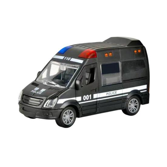 100:1 реалистичная игрушечная машинка ABS Inertia без заусенцев, модель мини-машины скорой помощи