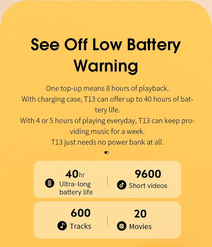 QCY T13 Bluetooth-наушники V5.1 Беспроводные TWS наушники с сенсорным управлением 4 микрофона ENC HD гарнитура для вызовов Настройка приложения