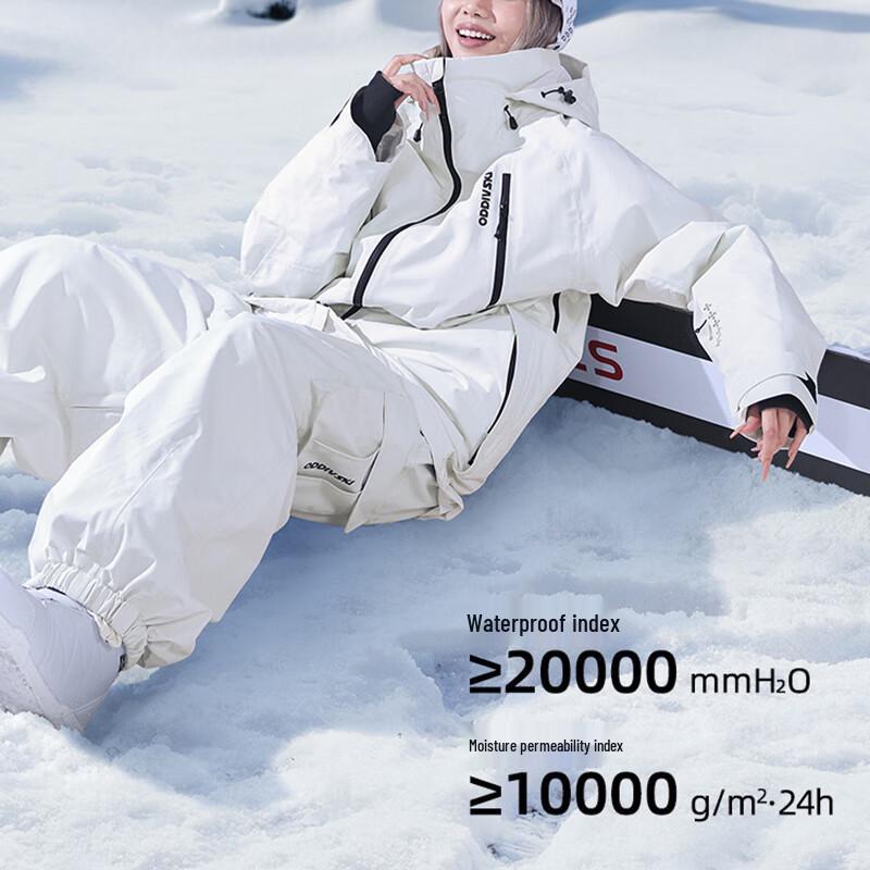 ODDIVSKI Мужская водонепроницаемая оболочка 3L для катания на лыжах