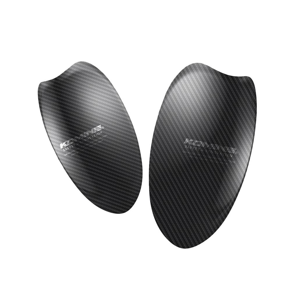 Komine 2025 Model Motorcycle 00-916 KK-916 Dry Carbon Shoulder Protector Black Free