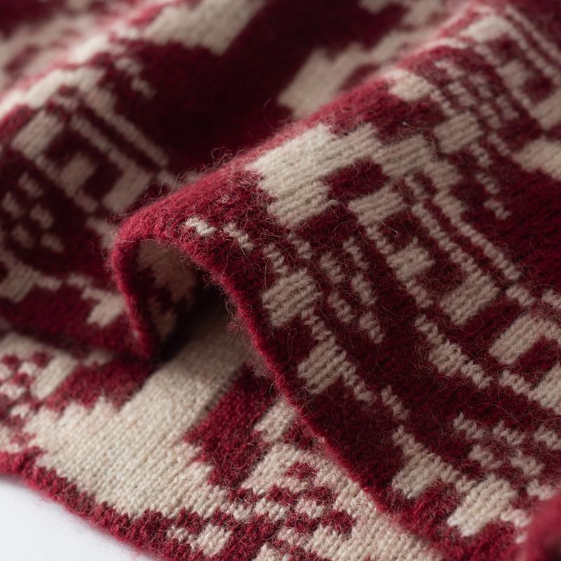 Женский кашемировый чехол на шею, кашемир Цинхэ, 100% кашемир, осенне-зимний кашемировый шарф, теплый и модный,