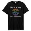 Amplified Unisex Adult Satan Love All Their Children Twin Temple T-Shirt
