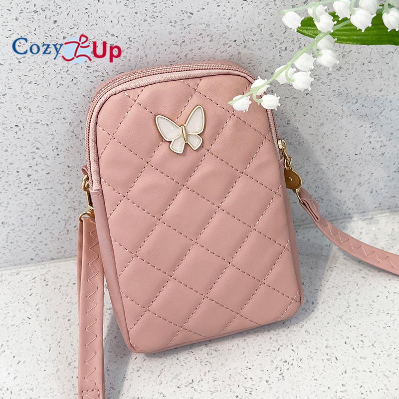 Маленькая сумка Cozy Up Lingge, женская сумка для мобильного телефона, сумка через плечо с вышивкой бабочки