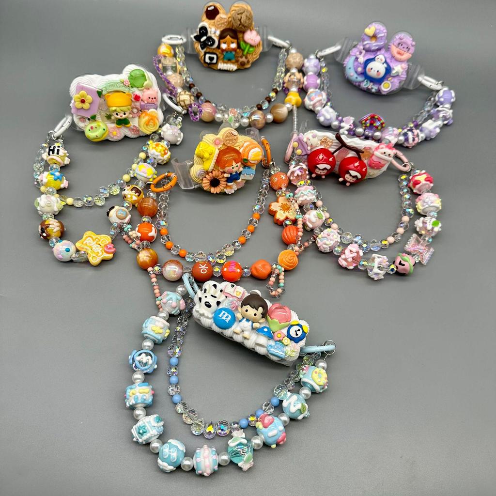 Сделай сам цепочку для телефона из бусин с оригинальным дизайном - Модный противоутерянный задний зажим