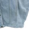 Б.Б.И.. 90-е Старая Джинсовая Куртка Оверсайз M Ледяной голубой Тракер Женская Б/У