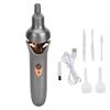 Electric Earwax Removal Kit Soft Ear Pick Heads Bright Lighting Ear Cleansing Vacuum Remover for