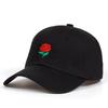 Unisex Rose Embroidery Baseball Caps Spring and Autumn Outdoor Adjustable Casual Hats Sunscreen Hat