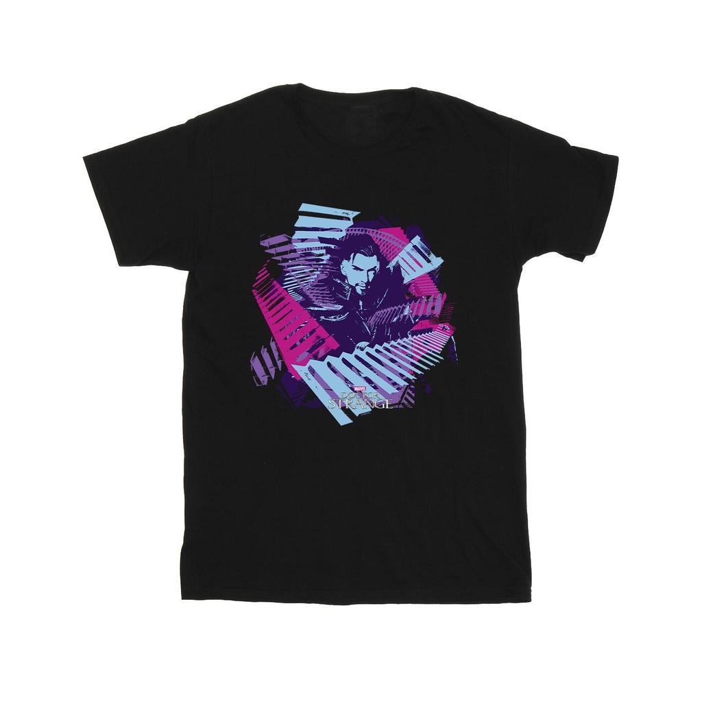 Marvel Mens Doctor Strange Stairs T-Shirt