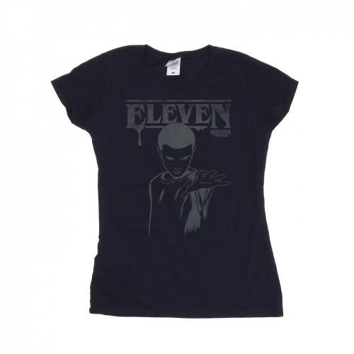 Netflix Womens/Ladies Stranger Things Dark Eleven Cotton T-Shirt