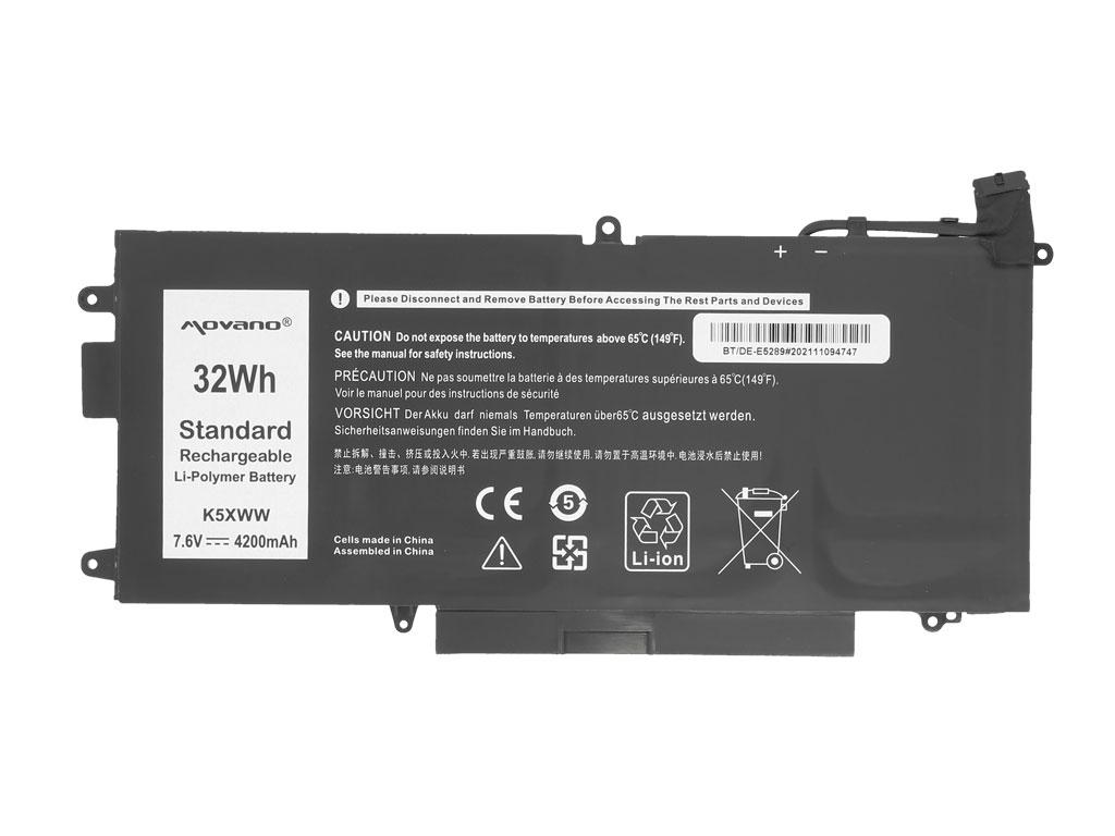 Аккумулятор K5XWW для Dell Latitude 5289 7390 2-в-1