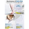 WORKSTANCE Men's Undershirts, 5-Pack, Black, XL (175cm-185cm)