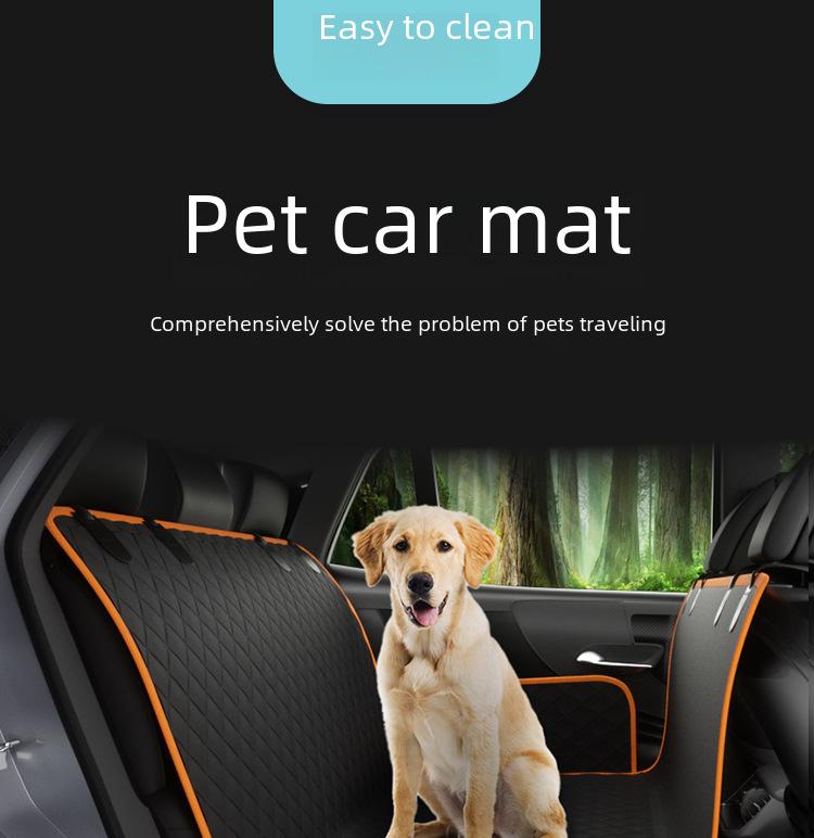 Car Dog Mat: Scratch-proof & Waterproof Pet Seat Cover