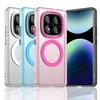 Translucent Matte Case For Xiaomi Redmi Note 14 Pro Plus Magnetic PC Hard Phone Cases Redmi Note 13 Pro Plus 5G 4G 13C 14C Cover