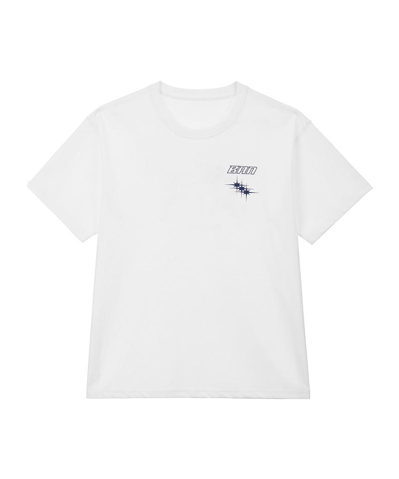 BORN TO WIN Brn Runners Club T-Shirts [White]