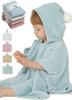 Konny Baby Hooded Towel Prevents Bathing from Getting Bath For Hooded Bath For Babies 0 To 3 Years Old (Konny) Eco-Tex Certified, Cold, Soft,