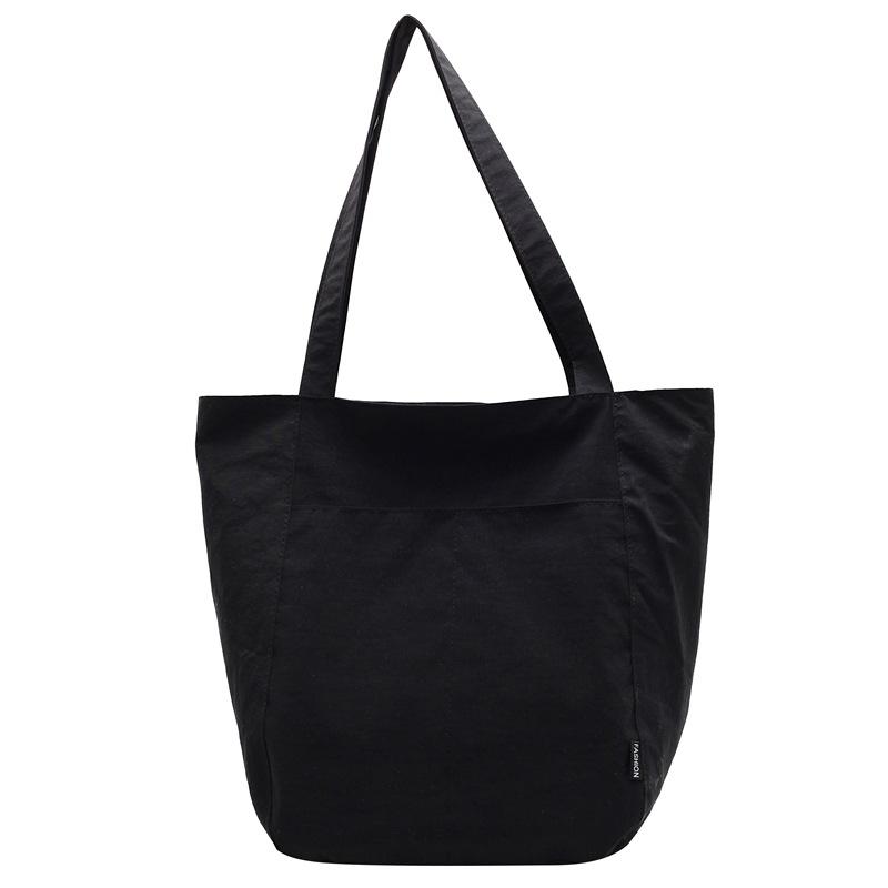Japanese Aesthetic Foreign Style Personality Casual Shoulder Bag Female Student Class Handbag Niche Commuter Tote Bag