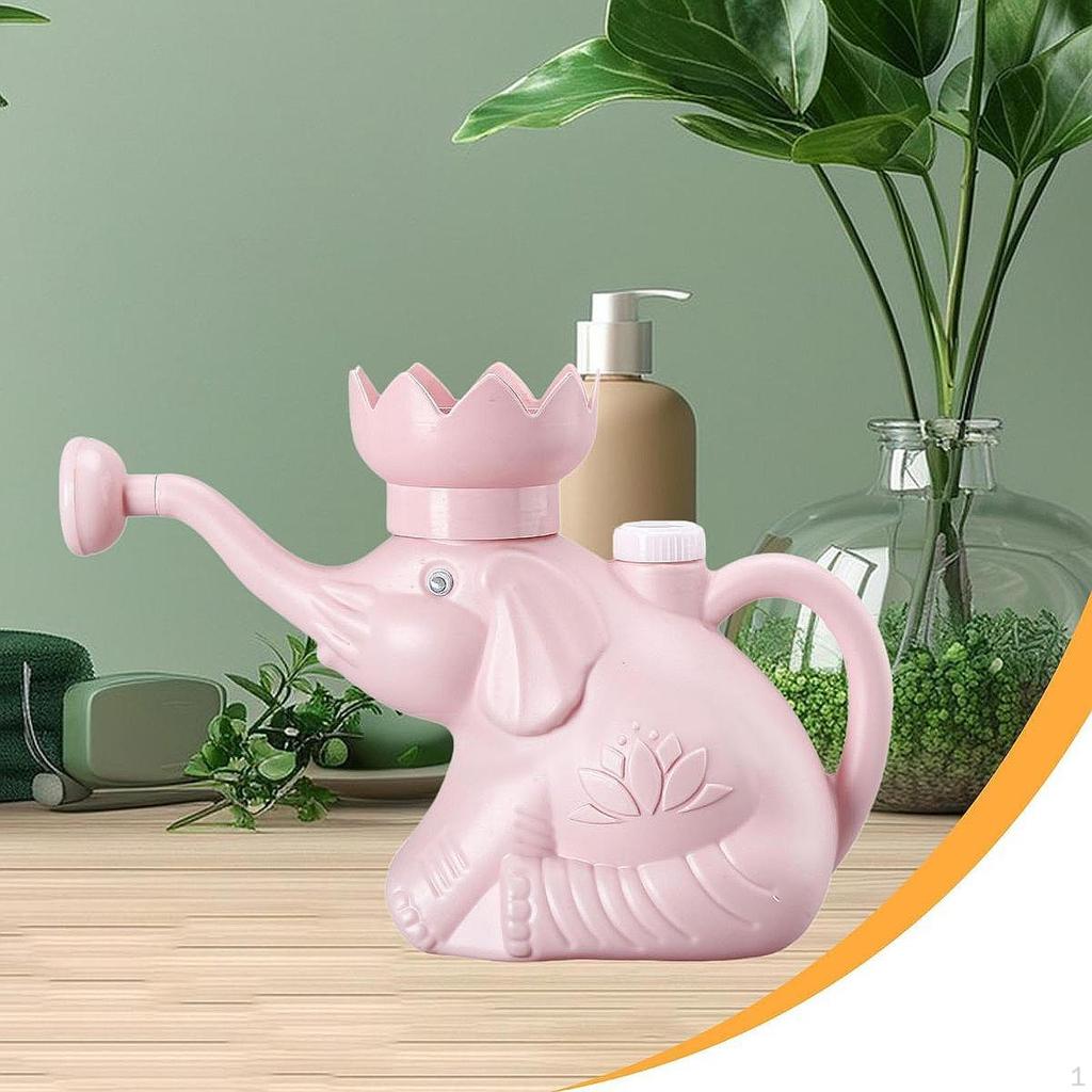 Слон Лейка Садовая Вода Детский Подарок Милая Головка Разбрызгивателя Горшок Садоводство