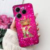 Чехол для Infinix Hot 40 Pro X6837 Роскошная Корона Буквы Чехол Мягкий Силиконовый Чехол для Телефона Для Infinix Hot 40i Hot40 Pro Hot40i Накладка