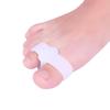 2шт силиконовый гель для защиты пальцев ног выпрямитель разделитель выравнивание облегчение боли LJ