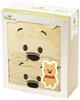 Skater Gift Set Drying Bath Disney Winnie the Pooh Design SET1073 2-Piece (Hair Towel, Towel, Absorbent, Quick-Drying)