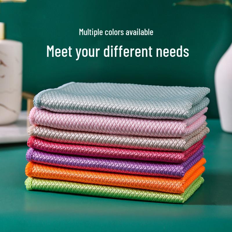 Ткань для чистки рыбьей чешуи – Многоцелевая для посуды, стекла, окон и столов.