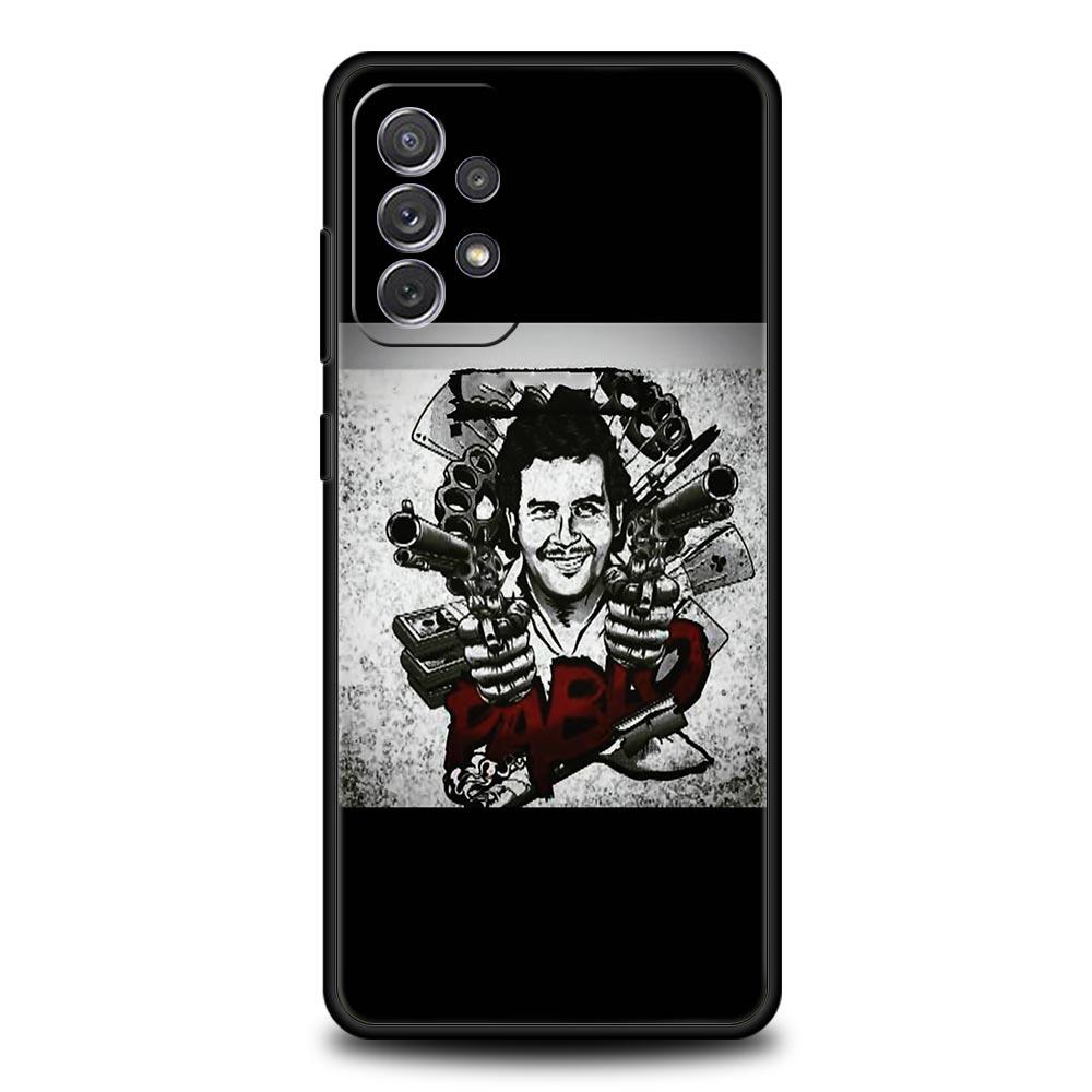 Narcos TV Series Pablo Escobar Case for Samsung A51 A71 A21S A12 A15 A25 A31 A41 A52 A32 A23 A33 A53 A73 A03S A05S A13 5G Cover