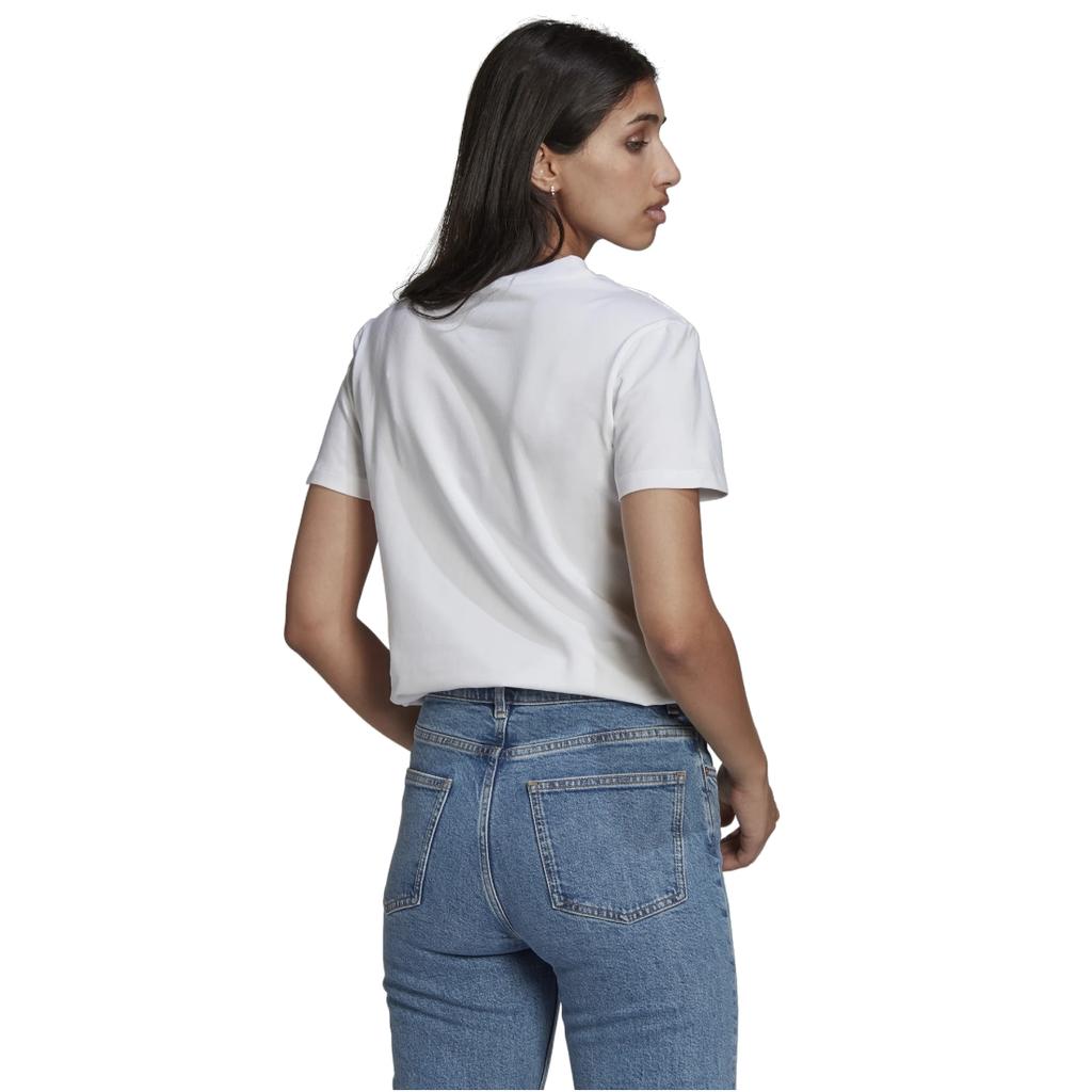 Adidas Adicolor Classics Trefoil Tee, Womens White T-shirt