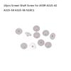 10Pcs Big Flat Head Laptop Lcd Axis Shaft Hinge Screws Carbon Nickel Plating For A315-42 A315-54 A315-56 N19C1