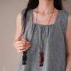 Resin Candy Love Pendant Necklaces For Women Retro Long Sweater Chains Simple Cute Pendant Necklaces Jewelry Accessories Gift
