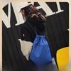 Мужской рюкзак-даффл на шнурке для кроссовок и фитнеса с логотипом на заказ