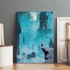 Classic Game Dark Souls Figure Canvas Painting Print Poster For Living Room 80s Retro Art Home Wall Decor Picture Game Fan Gift